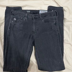 Ag women’s the prima cigarette leg gray Jeans 26
